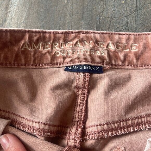 American Eagle Outfitters Women's mauve corduroy Skirt Size 4 - Picture 7 of 11